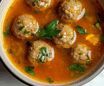 Romanian Meatball Soup