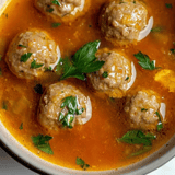 Romanian Meatball Soup